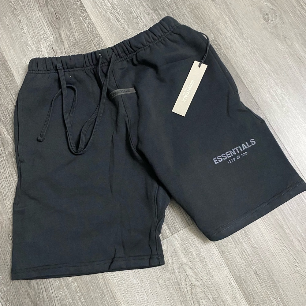 Essentials Charcoal Men's Athletic Shorts